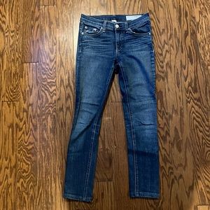 Rag & Bone jeans whiskered pockets